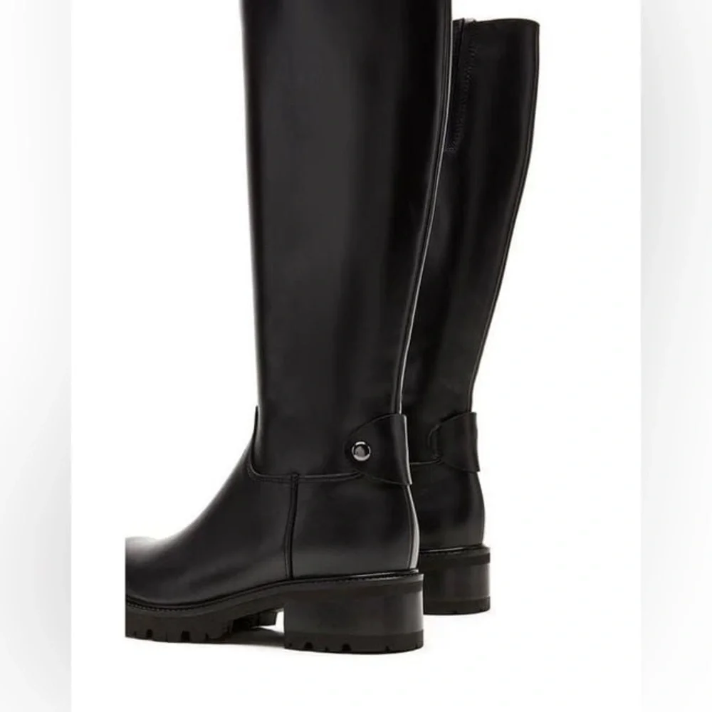 La Canadienne NWOT Cava Waterproof Black Leather Boots Sz 6.5 - Picture 6 of 11